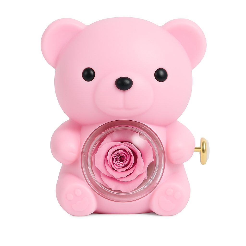 Bear with a Surprise – Jewelry Box with Necklace