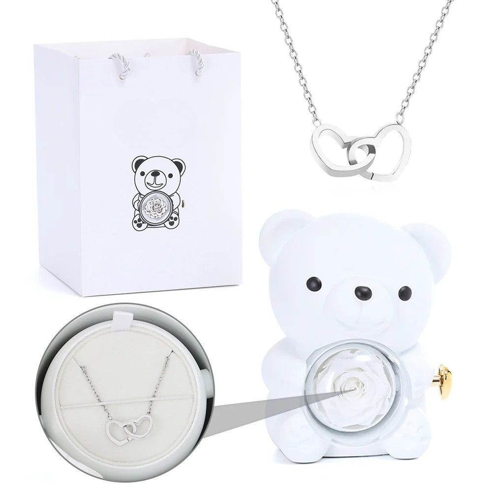 Bear with a Surprise – Jewelry Box with Necklace