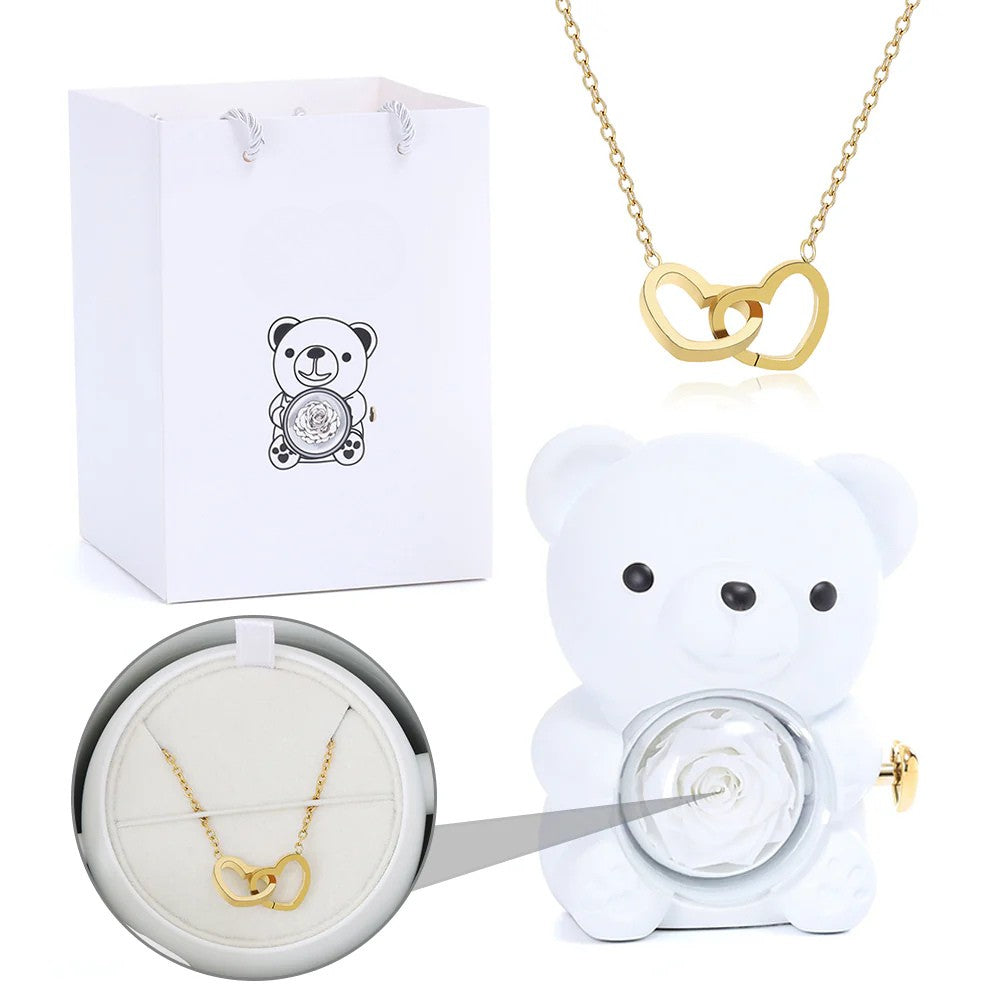 Bear with a Surprise – Jewelry Box with Necklace