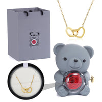 Thumbnail for Bear with a Surprise – Jewelry Box with Necklace